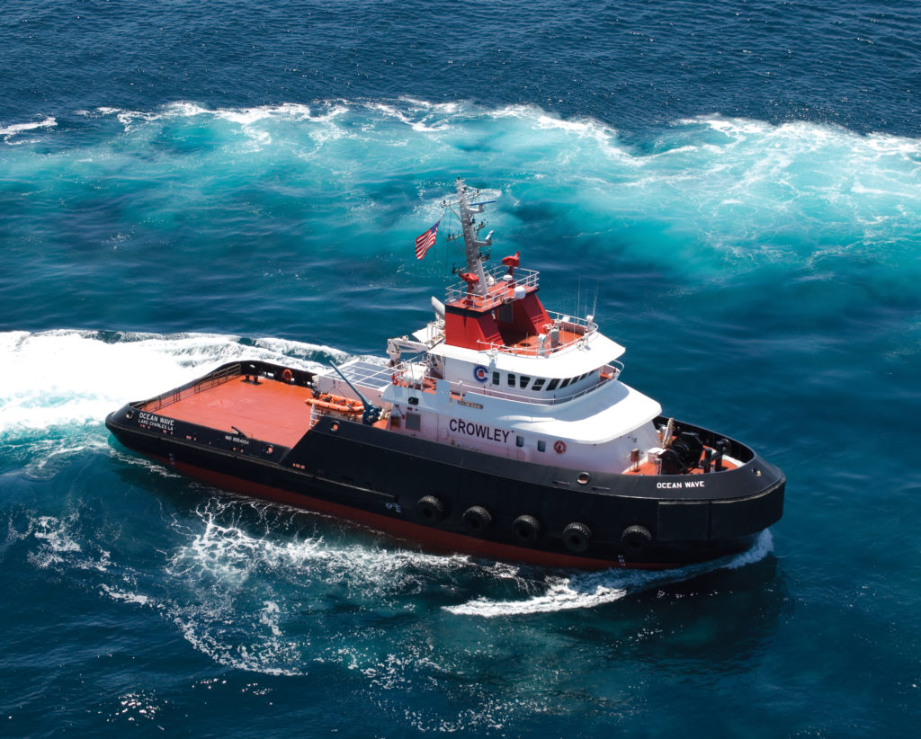 Crowley Ocean Class Tug Built by Bollinger Shipyards