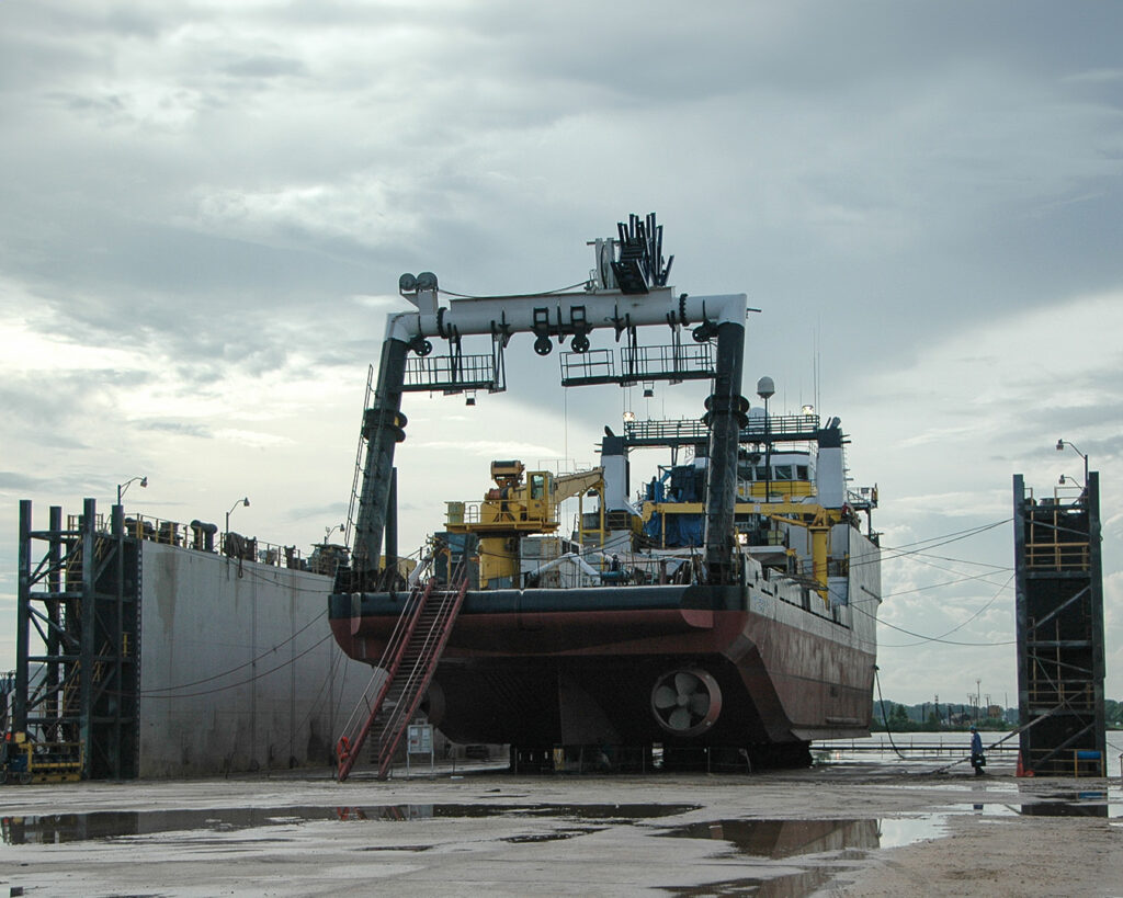 Dive Support Vessel Built By Bollinger Shipyards