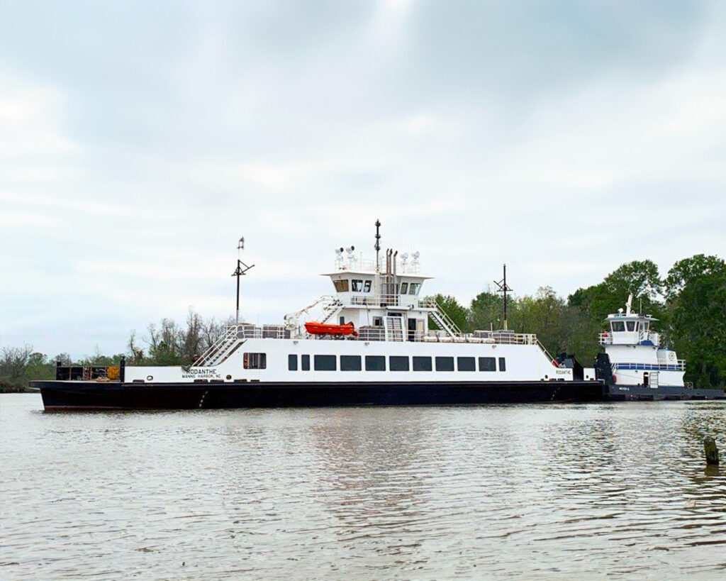 NC DOT Ferry Built By Bollinger Shipyards