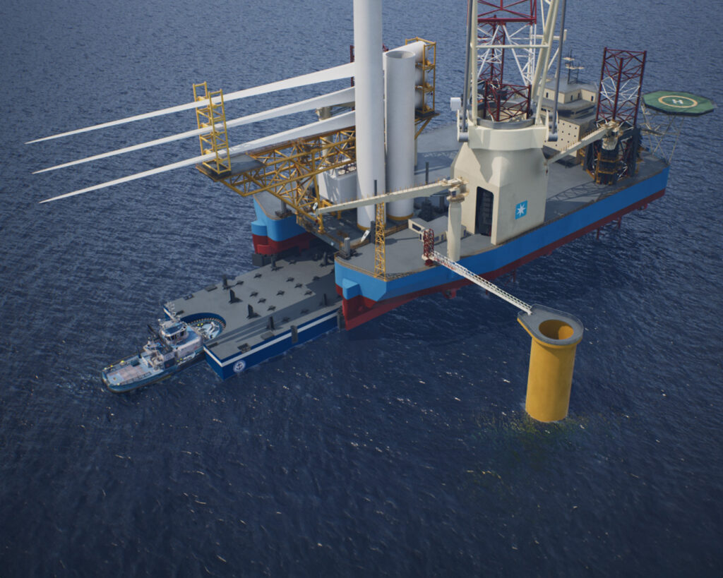 Windfarm Feeder Maersk Edison Chouest Offshore Built By Bollinger Shipyards