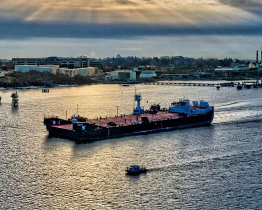 Ocean Transport Barge (OTB) Built by Bollinger Shipyards