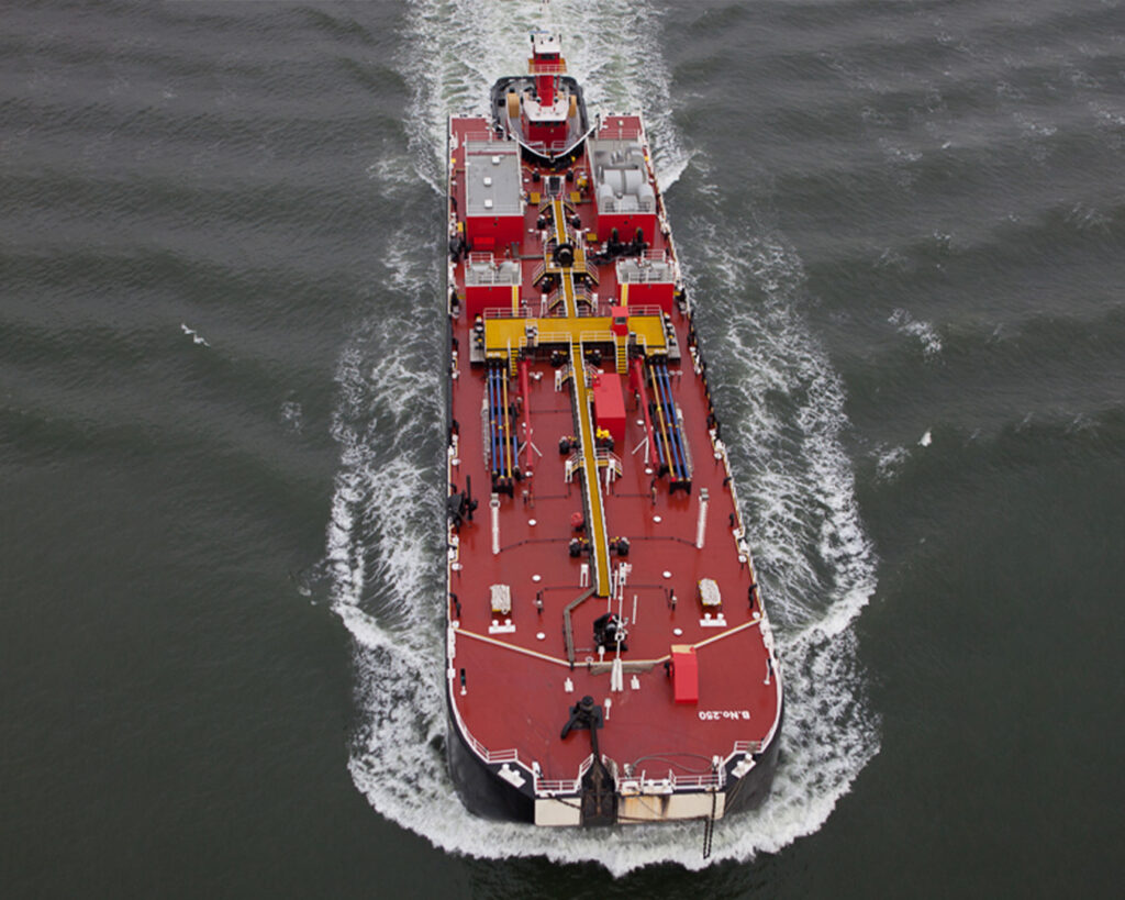 OPA 90 Oil Tank Barge Built by Bollinger Shipyards